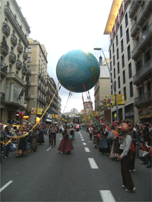 AUFBLASBARE RIESEN- PLANETEN 