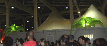 BELEUCHTETE AUFBLASBARE PFLANZEN