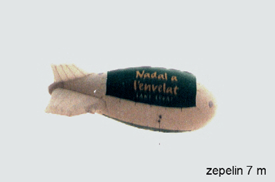AUFBLASBARER ZEPPELIN