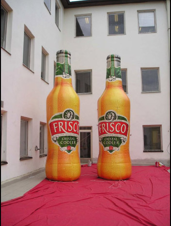 aufblasbare flaschen