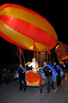 MOBILER AUFBLASBARER ZEPPELIN &ndash; 10 M L&Auml;NGE