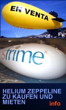 Helium Zeppeline zu kaufen und mieten
